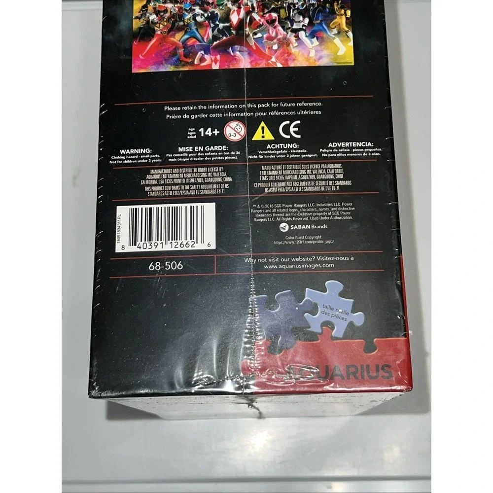 Aquarius Saban's Power Rangers‎ Jigsaw Puzzle 3000 Pieces (32